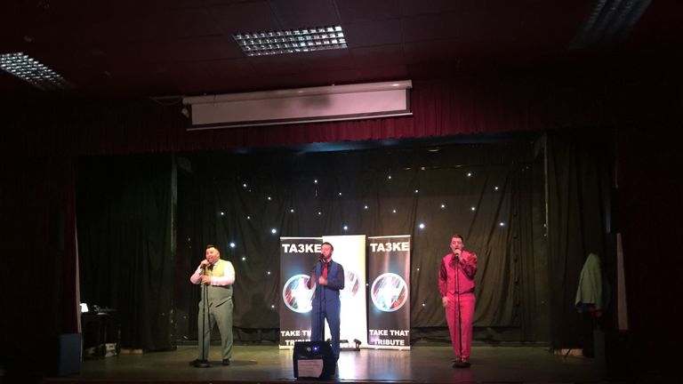 'Take Three' at the Walsall Supporters Club - what better way to round off the 10 in 10 adventure?