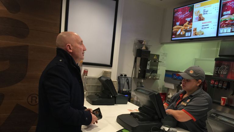 Time for a burger (another on) - the waistline is expanding. 