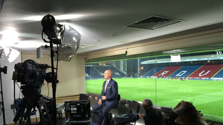 One last interview with Sky Sports News HQ - and it was then back to the bus.