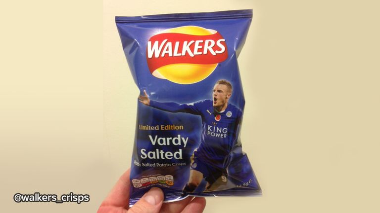 Vardy Salted crisps