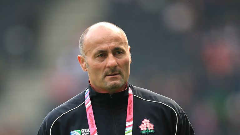 Japan scrum coach Marc Dal Maso