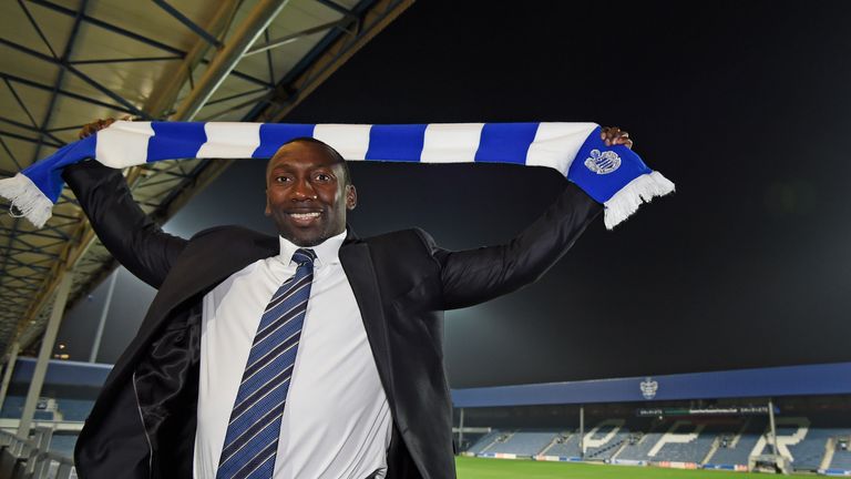 Jimmy Floyd Hasselbaink has taken charge at Loftus Road