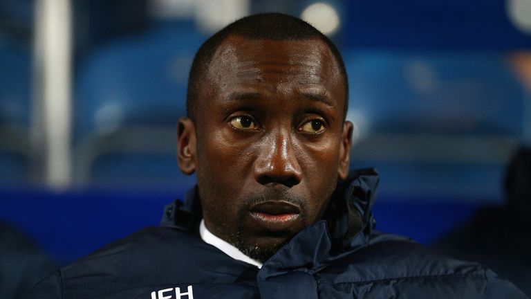 QPR manager Jimmy Floyd Hasselbaink 