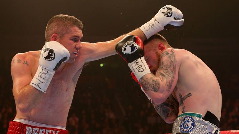 Liam Smith defended his WBO World Super Welterweight title against Jimmy Kelly at the Manchester Arena on Saturday