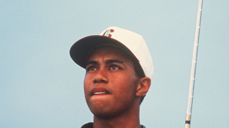 Tiger Woods made his first competitive appearance as an 18-year-old at the Johnnie Walker Classic, finishing in a tie for 34th