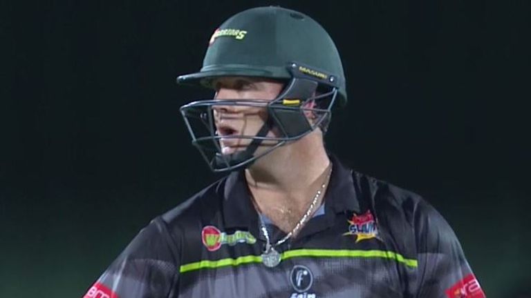 Jon-Jon Smuts: struck his ninth T20 half-century