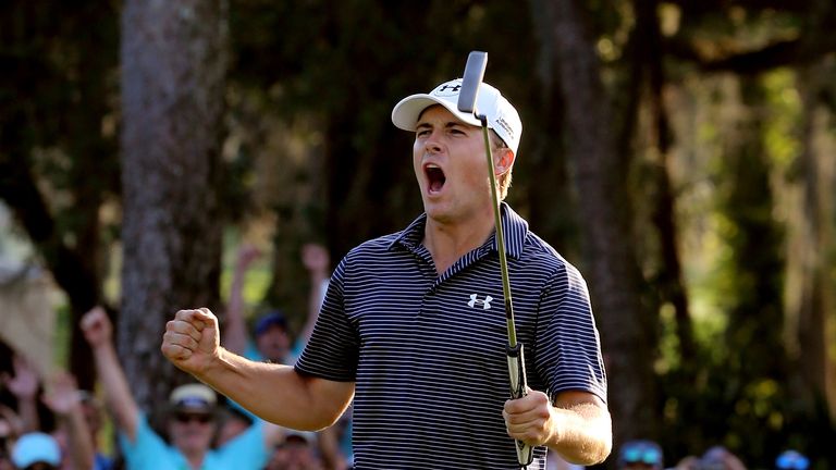 Jordan Spieth followed Valspar Championship victory with another at the Masters