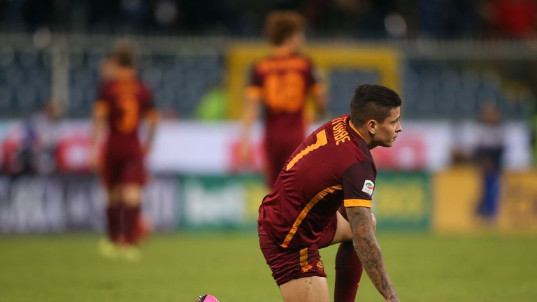 Iturbe has struggled to make an impact at Roma since joining the club in July 2014