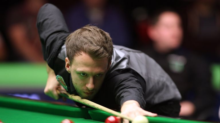 Judd Trump during the UK Snooker Championship