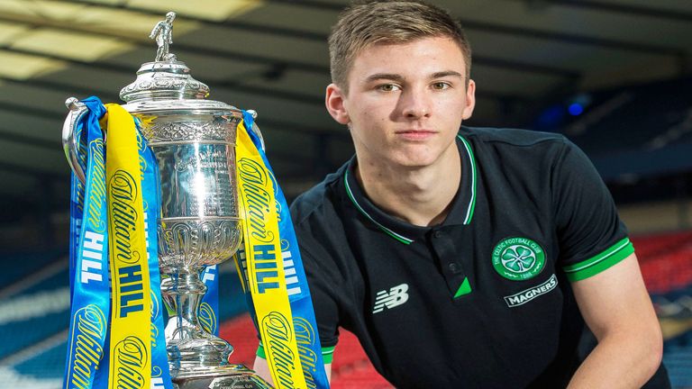 Celtic defender Kieran Tierney looking forward to Scottish Cup trip to Stranraer