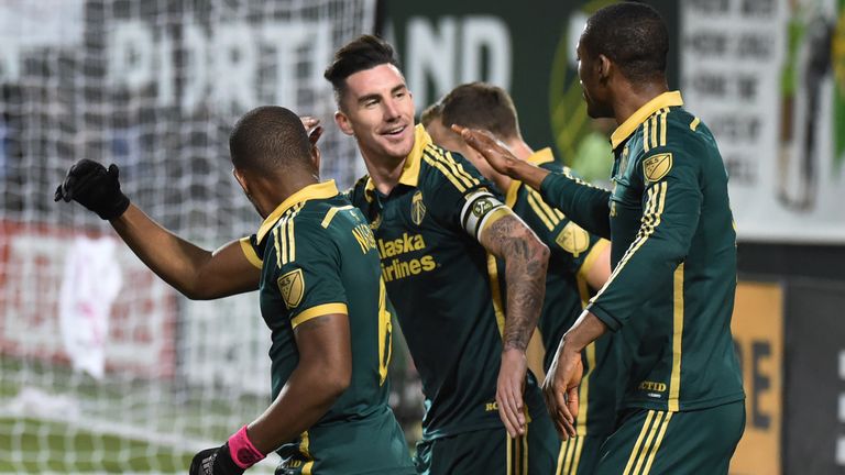 Ridgewell scored the opener against FC Dallas in the first leg of the western conference final