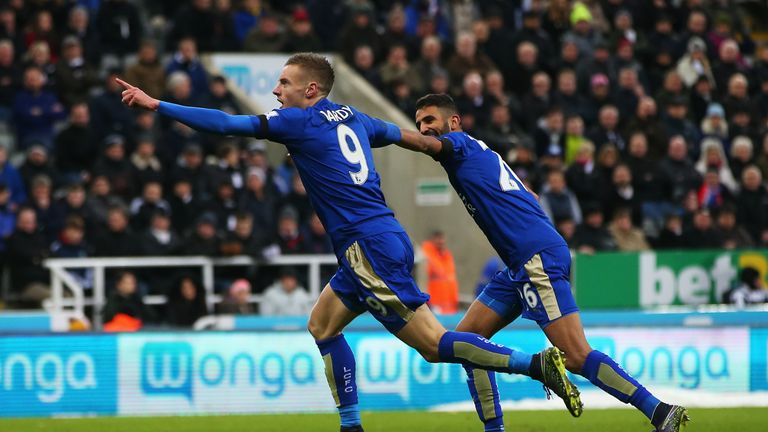 Jamie Vardy and Riyad Mahrez have been unstoppable for Leicester City