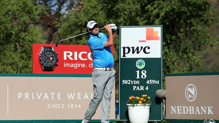 SUN CITY, SOUTH AFRICA - DECEMBER 05:  Marc Leishman of Australia in action during the third round of the Nedbank Golf Challenge at Gary Player CC on Decem