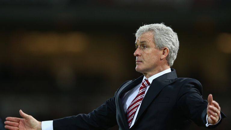 Mark Hughes' Stoke side were unable to score in a goalless draw at West Ham