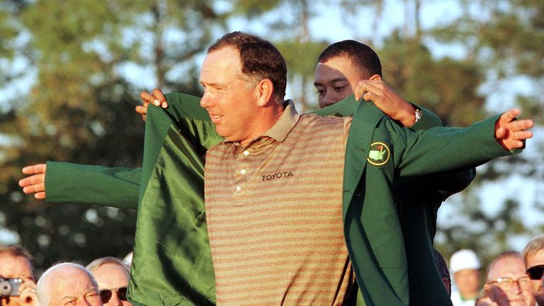 Mark O'Meara won the first of his two majors during 1998 at Augusta