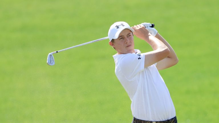 Matt Fitzpatrick finished in a tie for fourth at the season-ending DP World Tour Championship