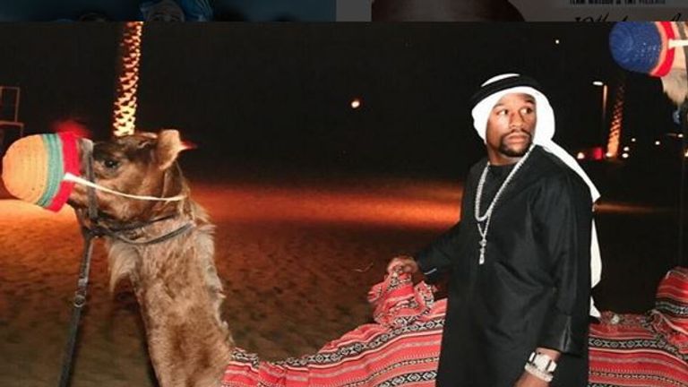  (Instagram: floydmayweather)