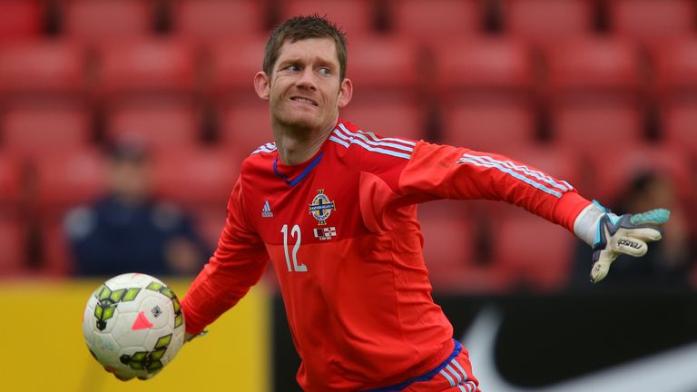 McGovern is expected to be Northern Ireland's first-choice goalkeeper at Euro 2016