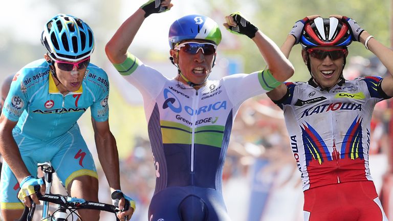 Miguel Angel Lopez, Caleb Ewan, Ilnur Zakarin