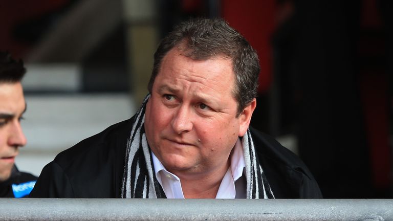 Newcastle owner Mike Ashley alleged king was in contempt of court