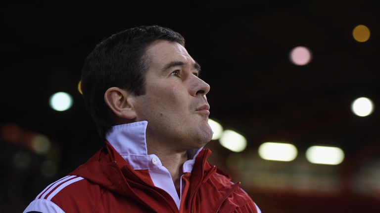 Nigel Clough left Burton to join Derby in January 2009