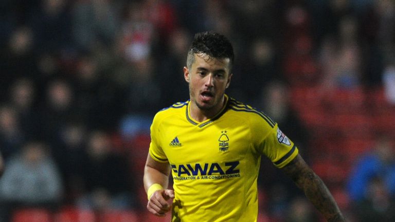 Daniel Pinillos of Nottingham Forest