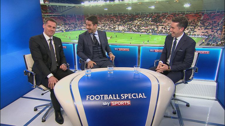 Redknapp and Carragher recreate Henry's knee touch! | Video | Watch TV ...