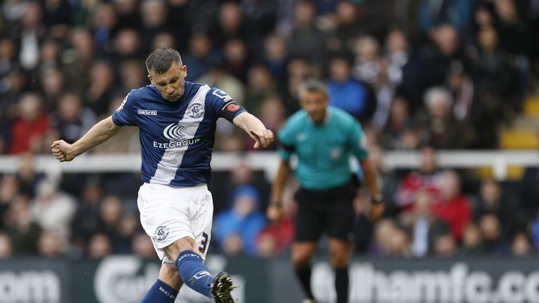 Birmingham City's Paul Caddis scored the only goal of the game against Cardiff