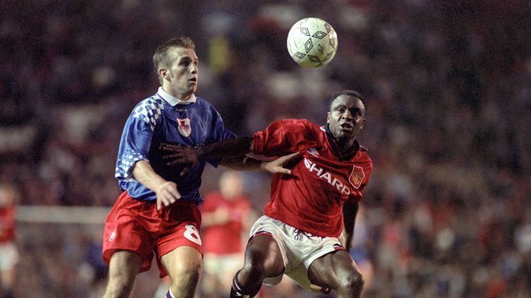 Paul Parker, Manchester United, 1995