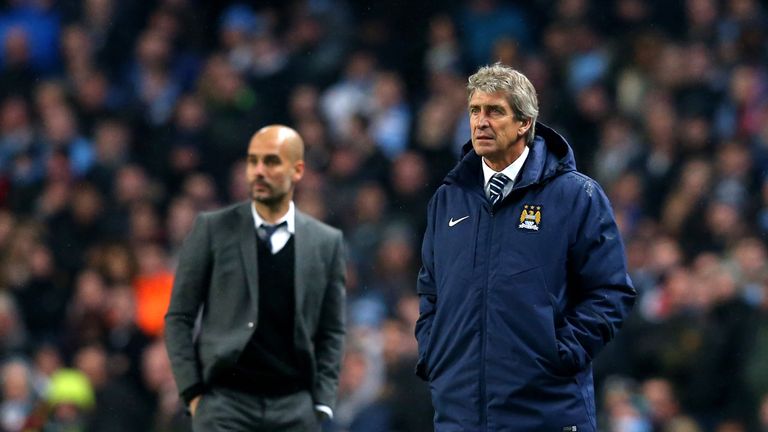 Manuel Pellegrini hopes to see Pep Guardiola join Manchester City at some point in the future