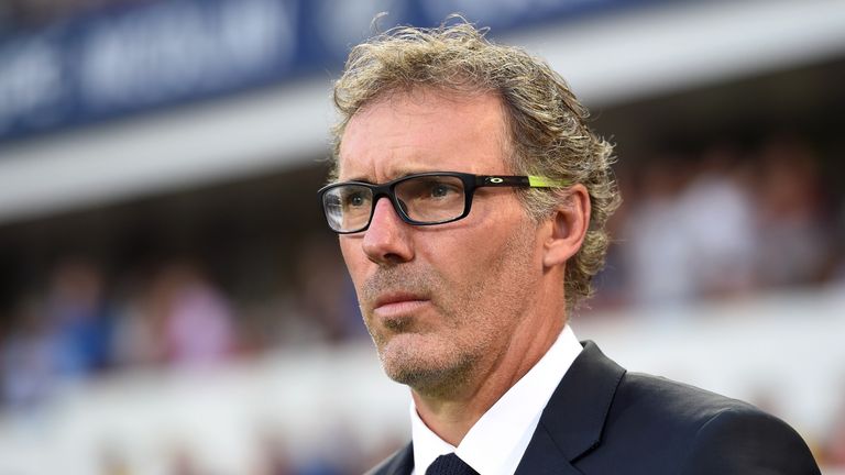 Paris Saint-Germain's French head coach Laurent Blanc 