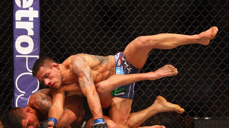 Rafael dos Anjos, top fights with Anthony Pettis