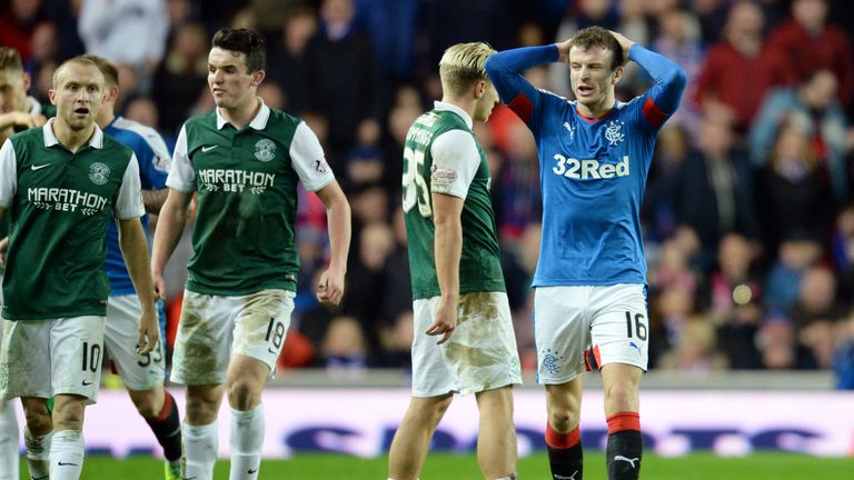Rangers will have Andy Halliday available to face Dumbarton despite his sending off against Hibernian