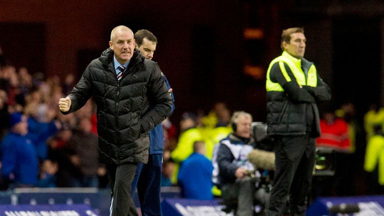 Rangers manager Mark Warburton says his side were unaffected by mind games from Hibernian boss Alan Stubbs