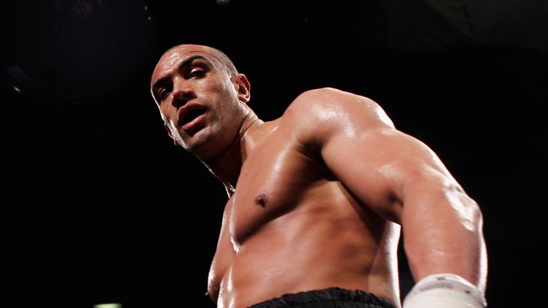 BOLTON, ENGLAND - FEBRUARY 26:  Richard Towers of England celebrates victory over Daniel Bispo of Brazil in their Heavyweight fight during the Night of Cha