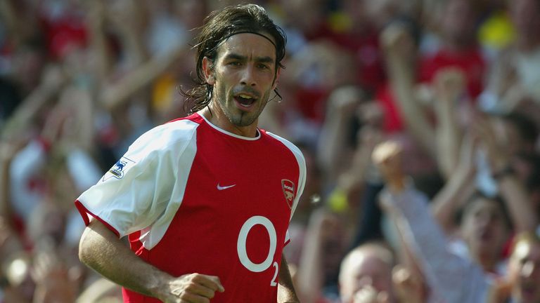 Robert Pires of Arsenal