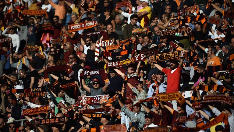 Roma fans left carrots for out-of-form players at their training ground