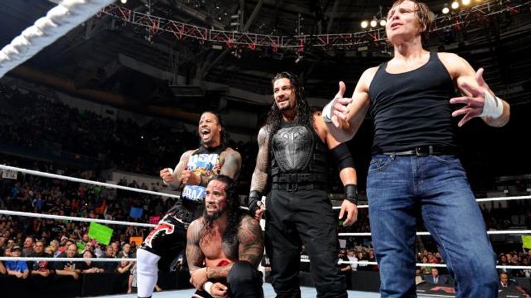 Roman Reigns, The Usos, Dean Ambrose
