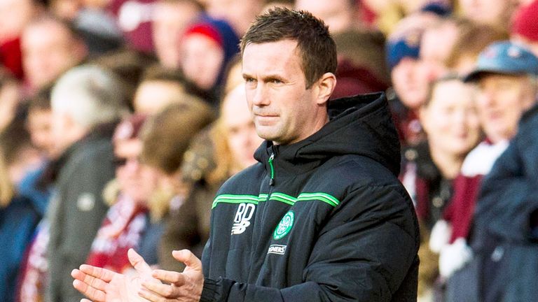 Celtic boss Ronny Deila was satisfied with the display, if not the result against Hearts