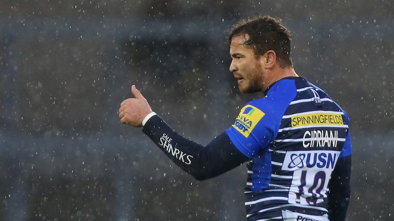 Sale Sharks fly-half Danny Cipriani