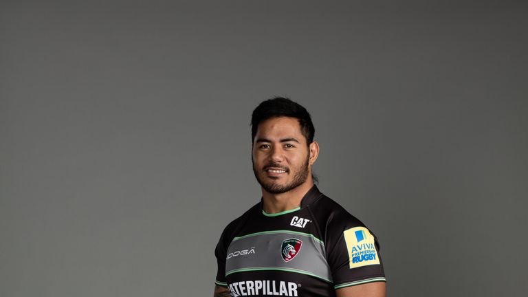 Leicester and England centre Manu Tuilagi