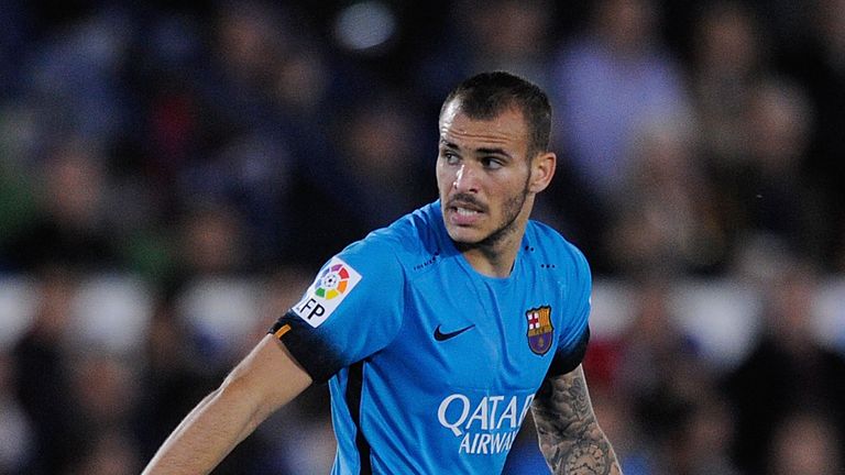 Sandro Ramirez of Barcelona