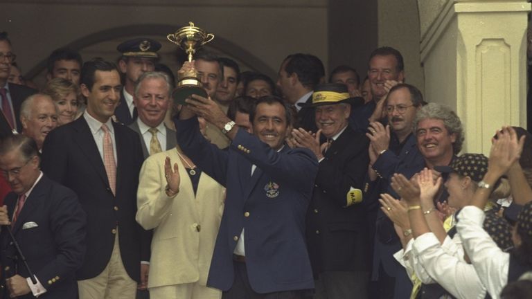 Seve leading Europe to glory in Spain was the perfect script in 1997