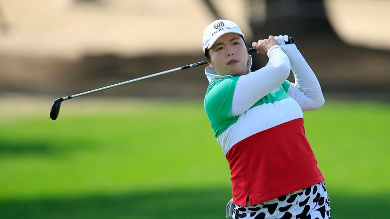 Shanshan Feng was in a class of her own throughout the week in Dubai