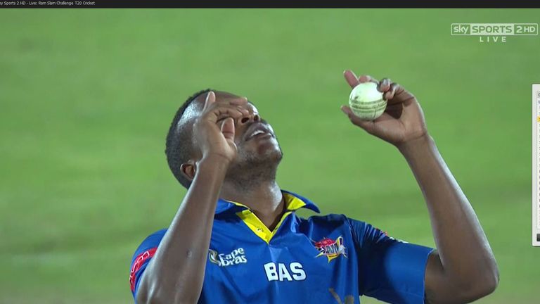 Mthokozisi Shezi took career-best figures of 5-34 for the Cape Cobras