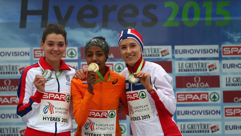  Sifan Hassan, Kate Avery and Karoline Bjerkeli Grovdal