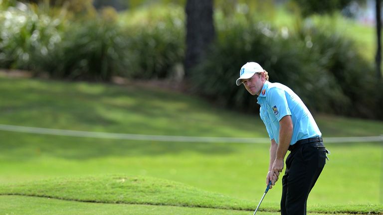 Snedeker was seven over for the round after just five holes