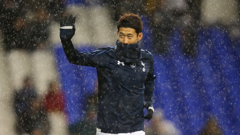  Son Heung-Min of Spurs