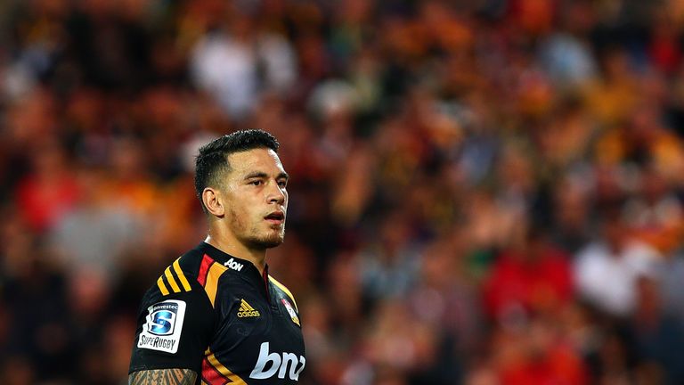 Sonny Bill Williams of the Chiefs during the round four Super Rugby match between the Chiefs and the Highlanders