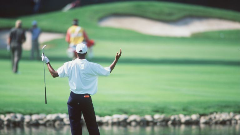 Tiger Woods made an impression in majors even as an amateur, making the US Open cut in 1996